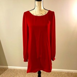 Lulu’s Red Shift Dress